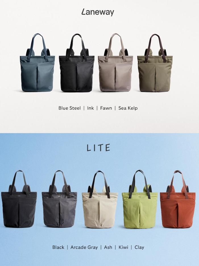 Lite Totepack Bellroy size 18L / Tote Pack Bellroy Lite