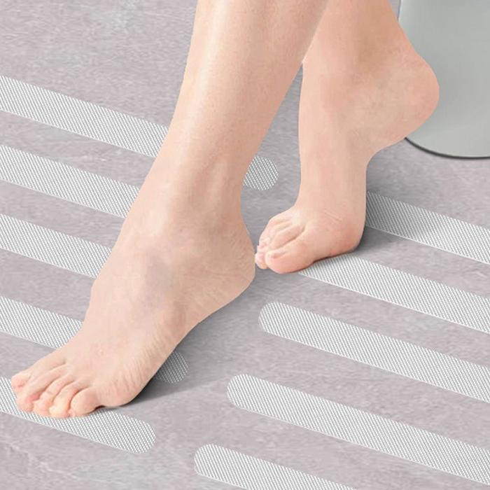Stiker Anti Slip Anti Licin 5pcs/6pcs Tempel Lantai Keramik Kamar Mandi Toilet Dapur