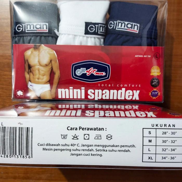 Celana dalam gt man 708 / cd gt man mini spandex / Cd Gt man 708