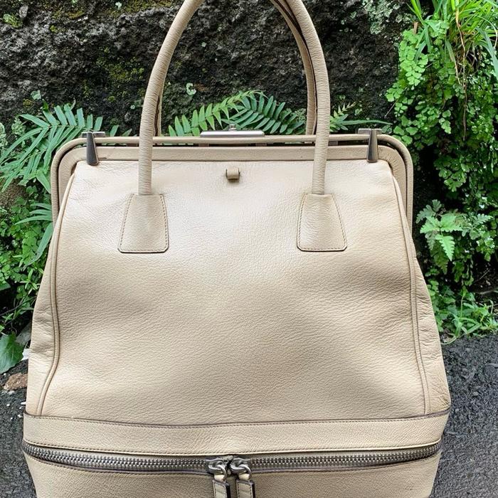 Vintage Authentic Prada Doctor bag leather