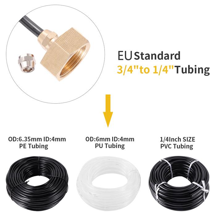 M22*M24 Thread Joint Quick Connector Stainless Steel Brass Coupling