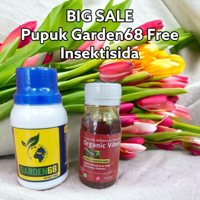 Pupuk Garden68 Smart Garden Beli 1 Botol Free Insektisida Organik 80ml
