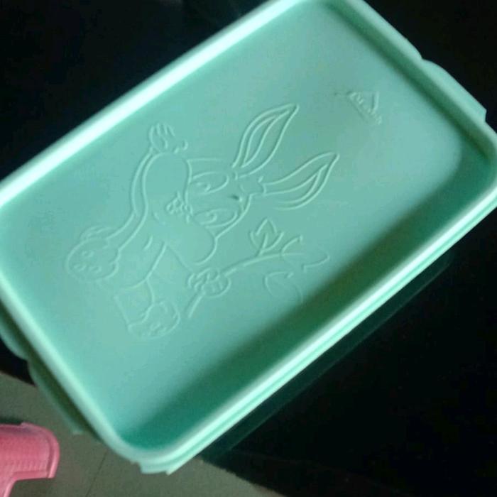 tas bekal Tupperware Mickey mouse bahan kanvas