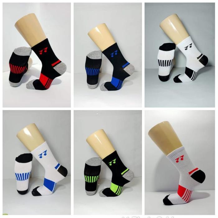 KAOS KAKI BADMINTON YONEX KAOS KAKI BULUTANGKIS KAOS KAKI BADMINTON ( MOTIF RANDOM )