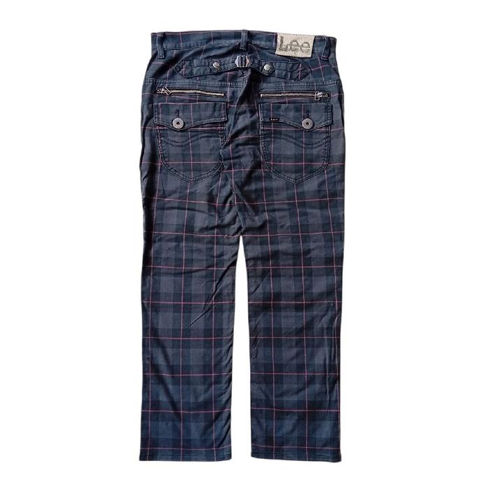 Lee cowboy bondaggee punk plaid pants