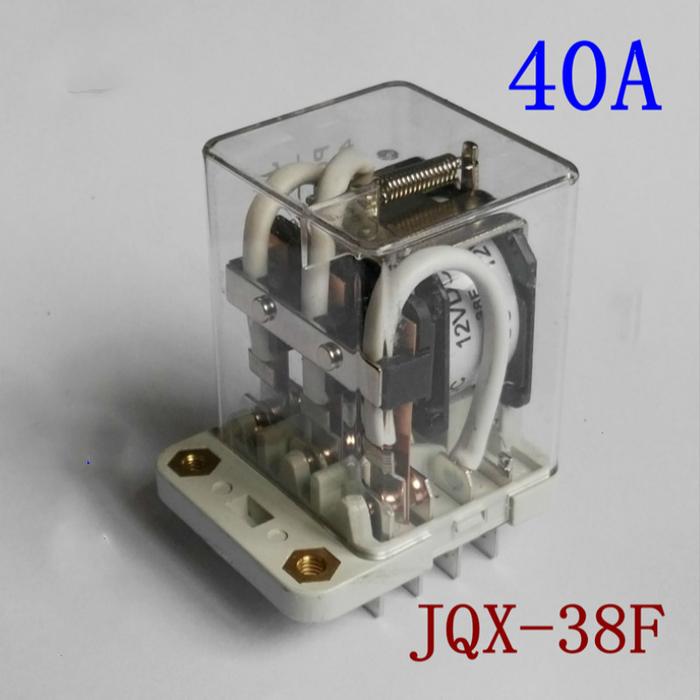 Three open three closed WJ175 high current JQX-38F high power 40A