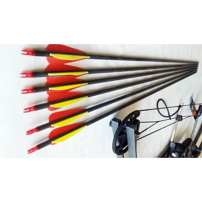 FULLSET Busur Panah Junxing M106 Compound Bow Siap Pakai - Biru TAD177