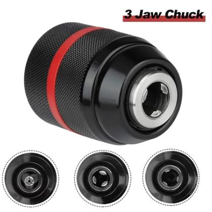 Kepala Bor Drill Chuck 10mm/13mm Chuck Bor Cordless Chuck Bor Gerinda Chuck Bor Listrik Chuck Bor Ke