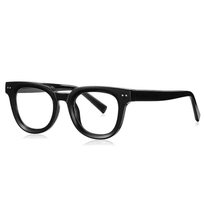 Kacamata Venom Retro Frame Kotak Premium Tebal Lensa Bluearay Anti Radiasi & Photocromic Terbaru Gay