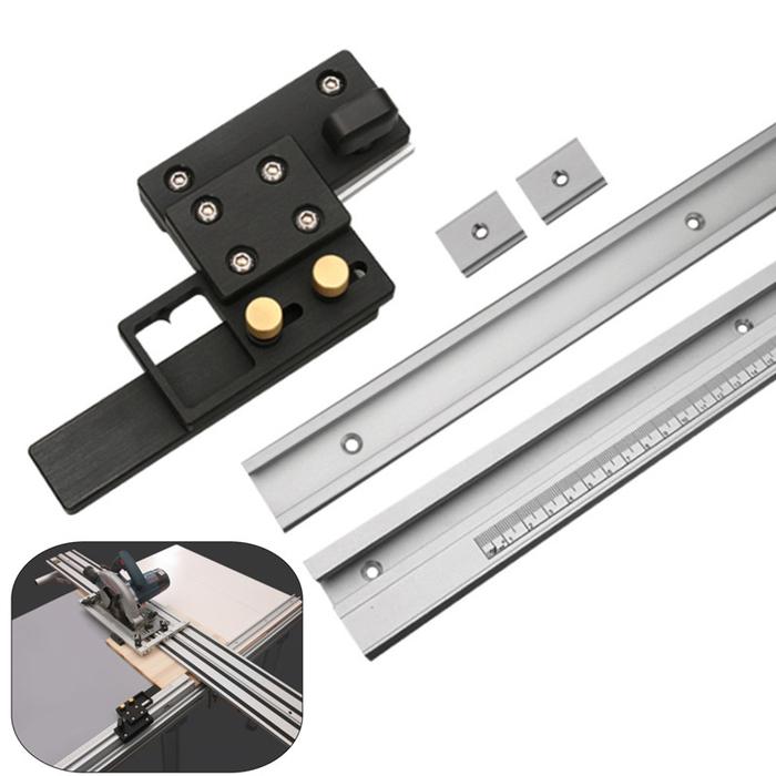 Track Saw Parallel Guide System for Track Saw Rail Limit Repeatable