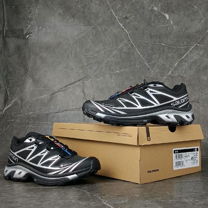 Sepatu Gunung Salomon xt-6 Black Silver