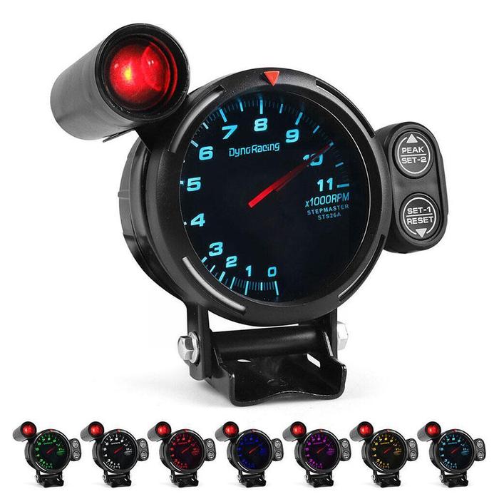 New Upgraded Version 9000 RPM 11000 RPM 80mm LED Tachometer