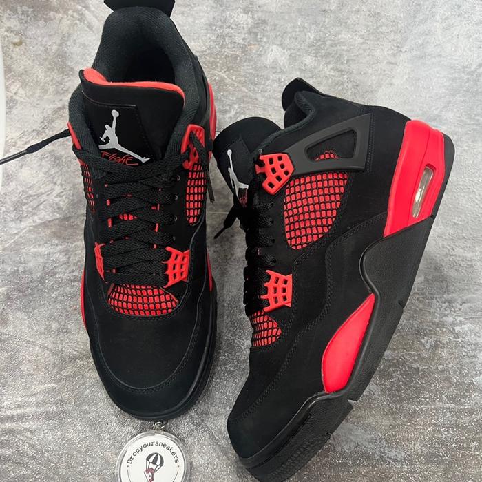 Air Jordan 4 Retro Red Thunder (100% Original Authentic)