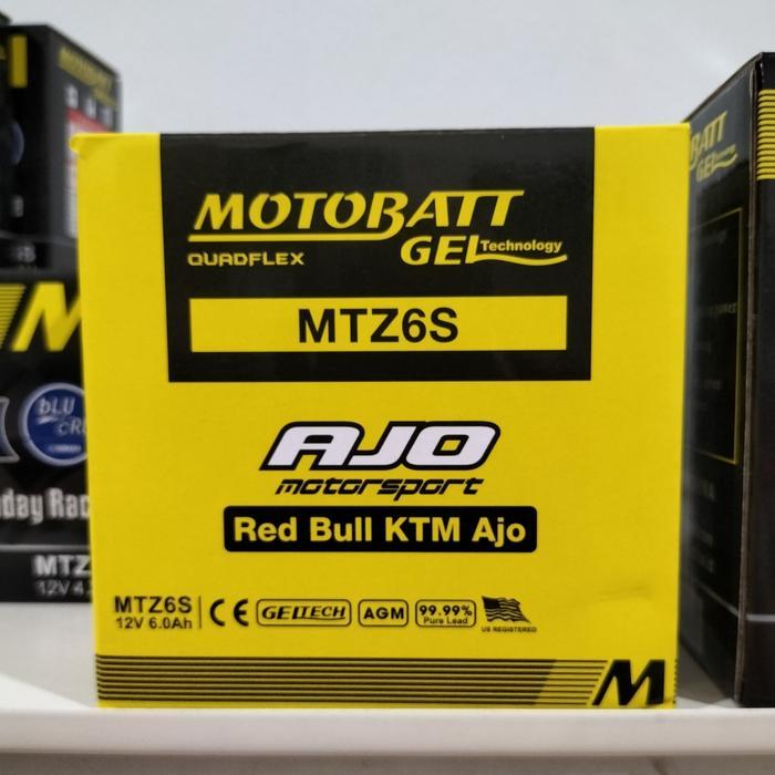 Aki Motor Motobatt Mottobat Motobat Mtz6S Aki Kering / Aki Gel Tbk