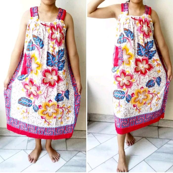 Daster Yukensi Hengky motif mekar sari