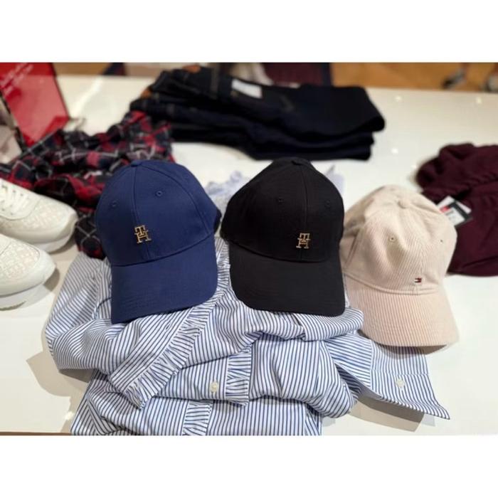 [NEW] Ready Tommy Hilfiger Original 100% TH Monogram Cap Topi Tommy Hilfiger hat