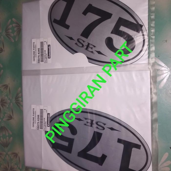 stiker tutup aki cover aki W175 sepasang OSEAN