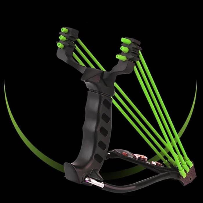BAGUS Ketapel Berburu Slingshot Catapult Handheld Aluminum Survival