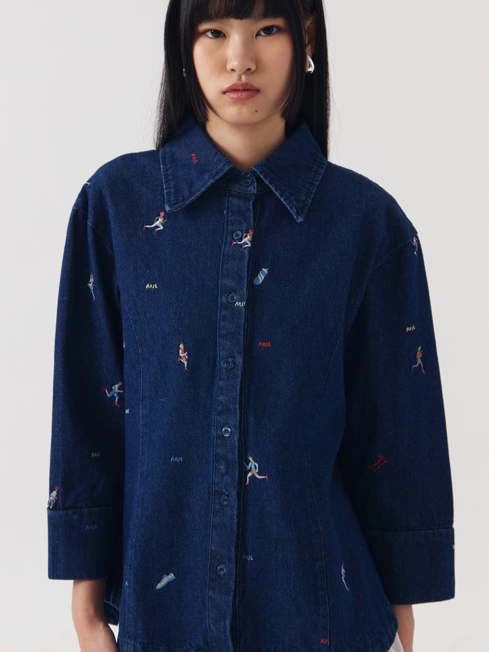 NASL LUNE Dash Denim Shirt