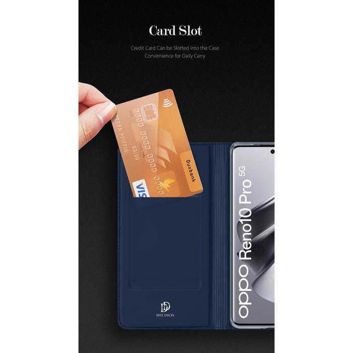 Case Oppo Reno 10 5G/ Reno 10 Pro / Reno 10 Pro Plus 2023 Flipcase Dux Ducis Original Skin Pro Flip