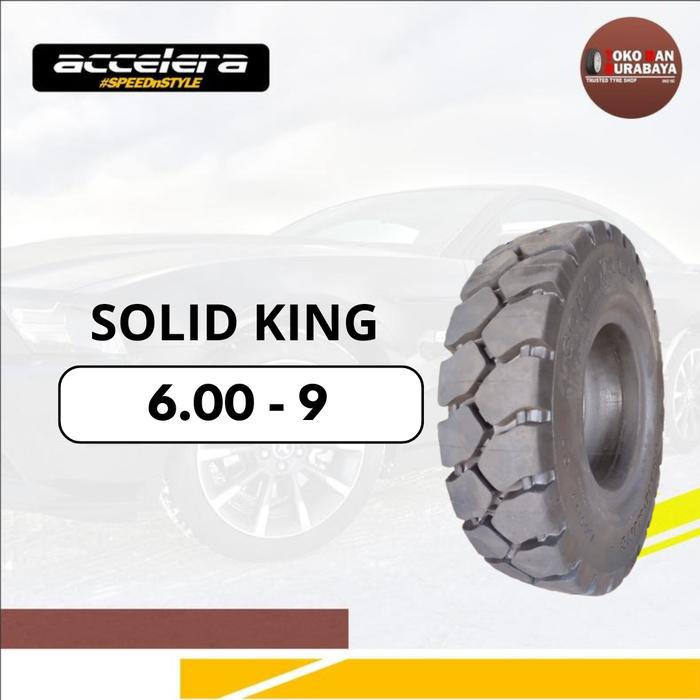 Ban Mati Solid 6.00 - 9 Solid King Forklift Industrial