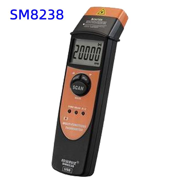 Digital Multi Functional Tachometer Tacho Meter Rpm Record Meter
