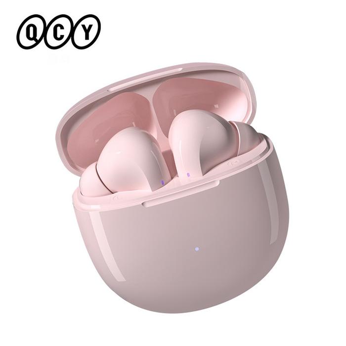 QCY T18 Headphone Koneksi Multipoin Earbud Nirkabel QCC3050 Earphone