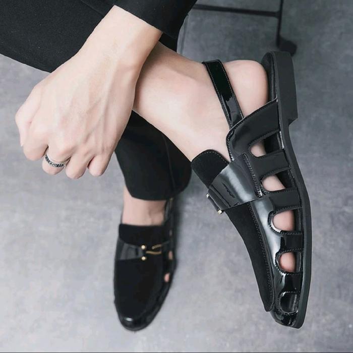 TV.ARE BAYAR COD - Sendal Sepatu Pria Original Brongsong Sepatu Sandal Pria Casual VELLI Bustong Pri
