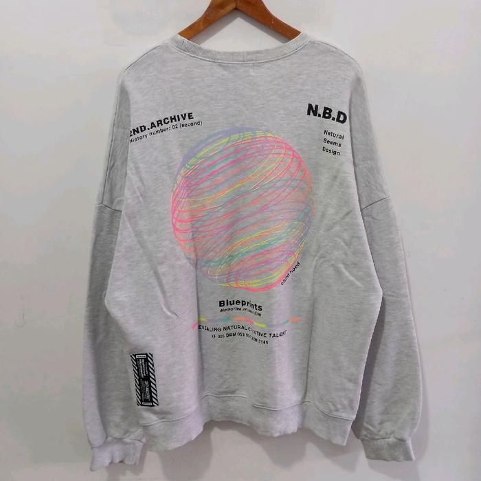 crewneck sweater sweatshirt oversize 2nd Archive