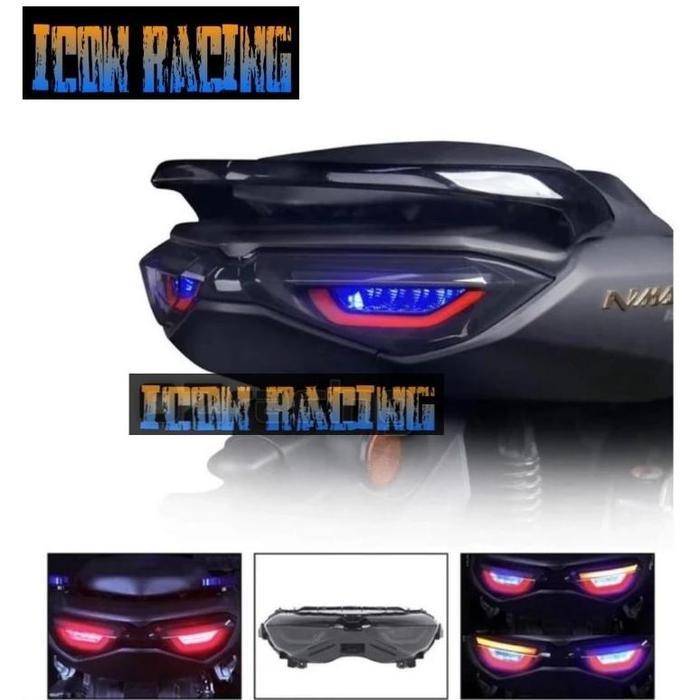 LAMPU STOP NMAX CR7 STOPLAMP NMAX MODEL XMAX LED MATA ELANG CR7