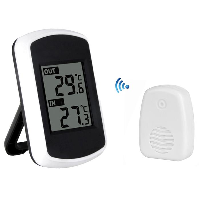 Termometer Digital Besar Termometer Dalam Ruangan Monitor Sensor