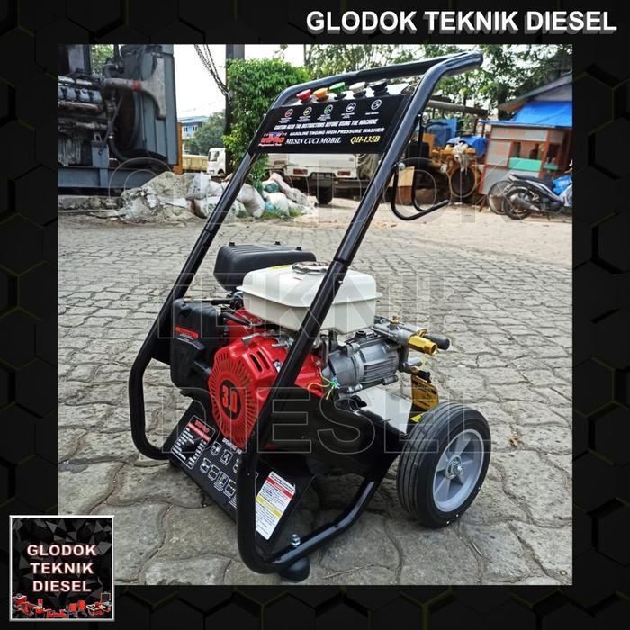 Jet Cleaner High Pressure Washer Gasoline / Mesin Steam Tekanan Tinggi TERBAIK