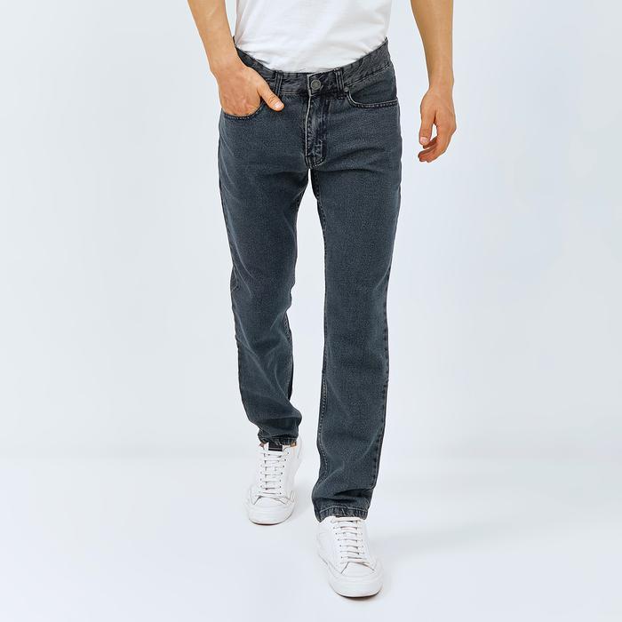 M231 Celana Panjang Jeans Denim Pria Dark Grey C1173