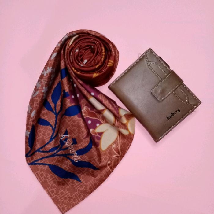 AZAHRA - Hijab Segi Empat Motif Terlaris