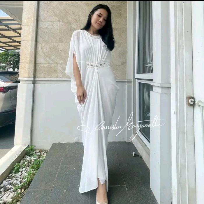 Kaftan Ceruty/kaftan lebaran/ootd lebaran/Mydress_collection