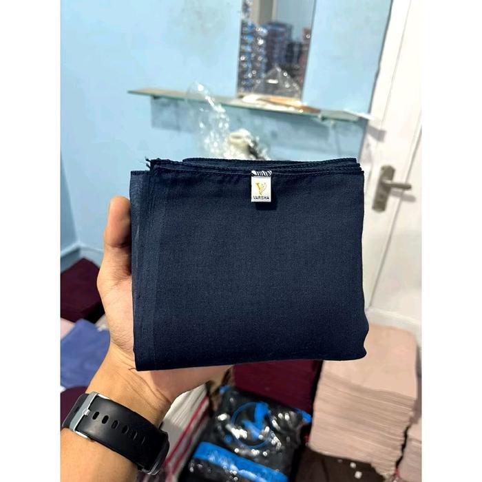 Hijab Segi Empat Paris Jadul biru dongker paris jadul dongker