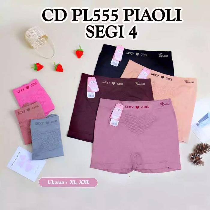 CD SEGIEMPAT PIAOLI PL555| BOXER PIAOLI / CELANA DALAM WANITA SEGIEMPAT RAJUT