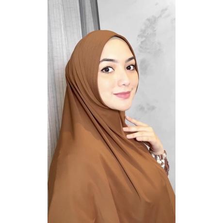 Dapatkan Umma Syari - Dilea Bergo Instan Jersey Premium Adem Lembut Nyaman Ringan Dipakai - Anti Tem