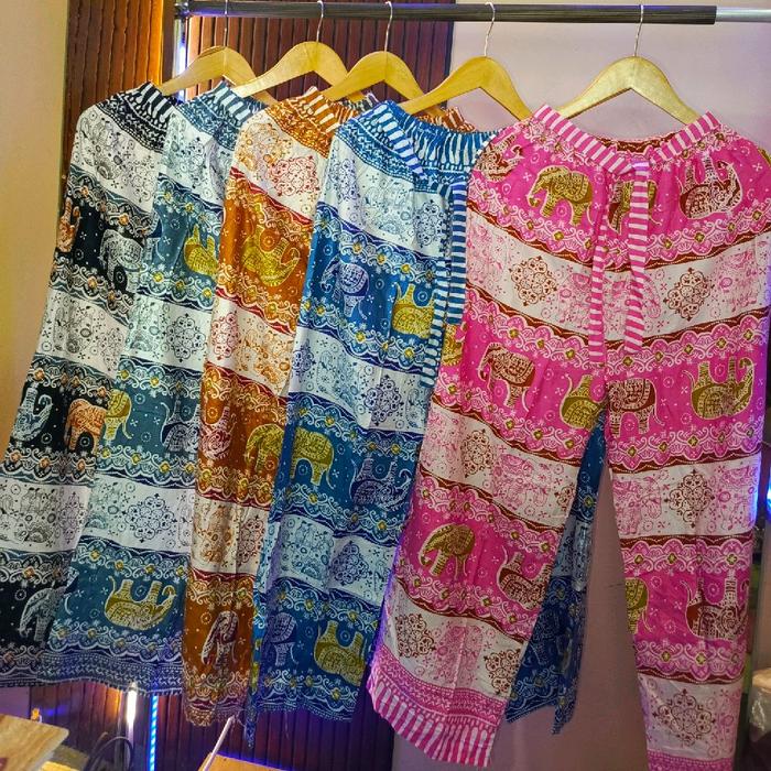 Celana Kulot Gajah | warna warni