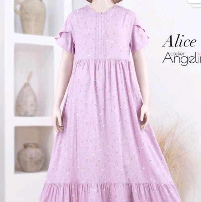 Daster Alice dress Rayon Atelier Angelina size XL 2024
