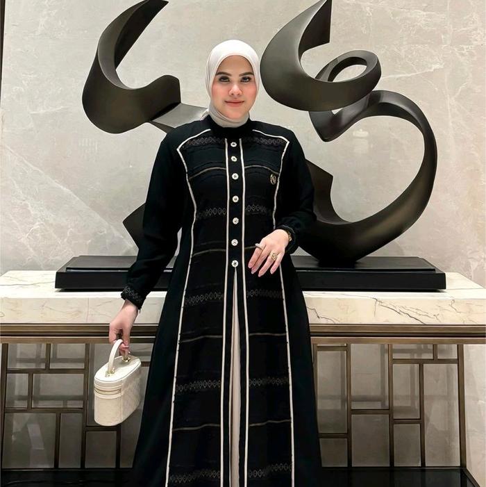 Gamis  Madinah / New Lusy Gamis Kekinian Wanita Muslim Syari Dewasa  Dress