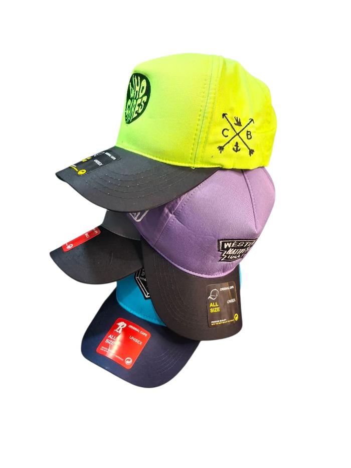 TOPI BASEBALL BORDIR TWO BROTHERS UNISEX PREMIUM