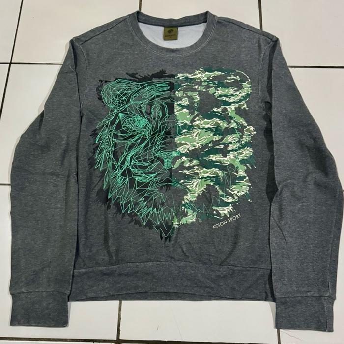 Sweater Pria Kolon Sport Tiger Abu - Size M