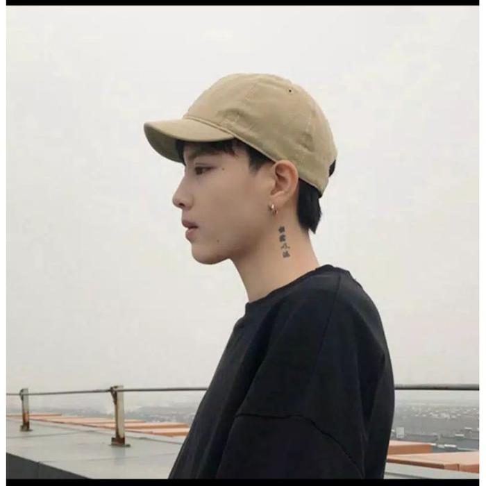 Short hat eaves American retro solid hat male topi impor korea - topi k pop - topi baseball - TOPI L