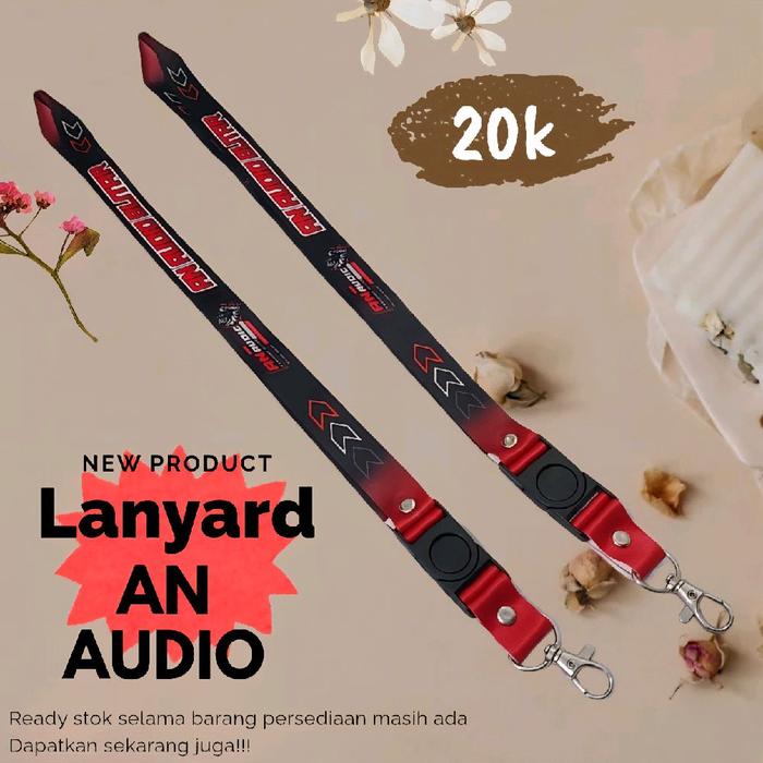 Lanyard AN AUDIO BLITAR || GANTUNGAN HP