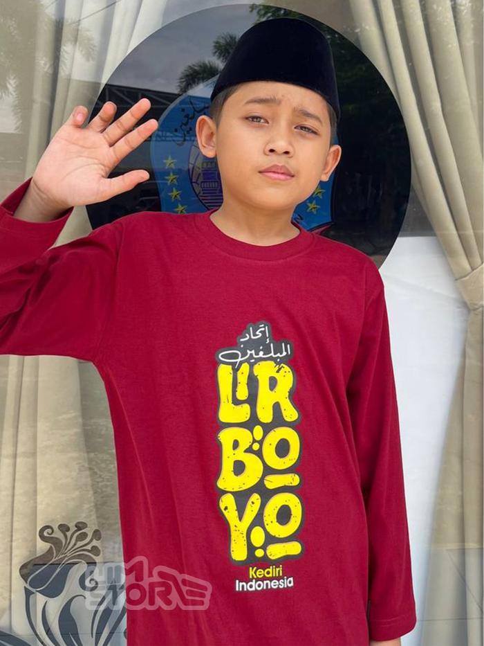 KAOS ANAK LIM II - 3 Varian Warna(Pria -Wanita) Original Merch LIM Store Lirboyo- Kaos anak lirboyo