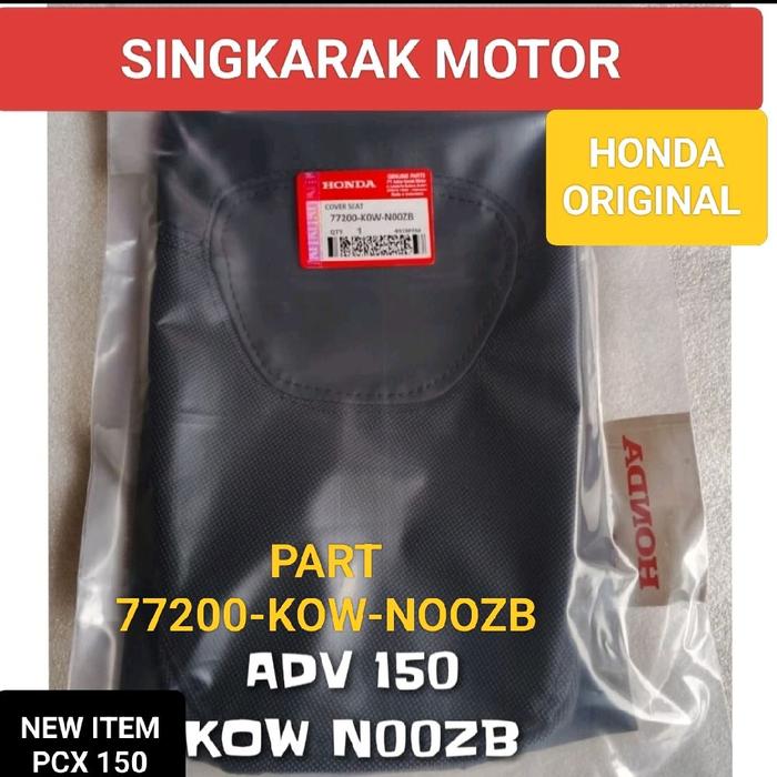 LAPIS JOK LAPIS KULIT JOK SADEL HONDA ADV 150 HITAM KODE KOW ORIGINAL Motorcycle