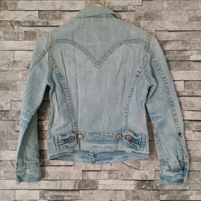( size s ) jaket jeans vintage repro L S type 1 trucker jacket