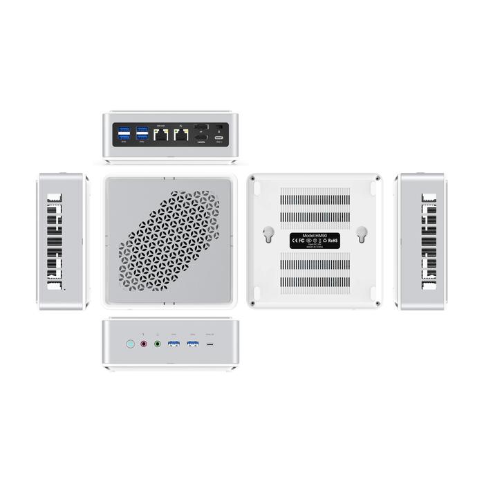 Oushein Elitemini HM90 PC Mini AMD Ryzen 9 4900H, komputer Desktop