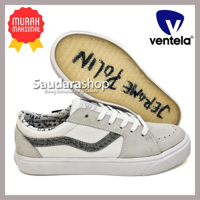 Sepatu Ventela X Jerome Polin Konnijiwa White / Ventela Jerome Polin